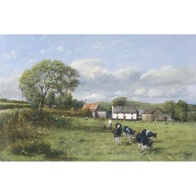 Clive Madgwick – Farm Scene, Near Chittlehampton, Devon